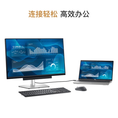 戴尔（DELL）27英寸 办公显示器 IPS 硬件级防蓝光 旋转升降支架 微边框 接口丰富 电脑显示器a30