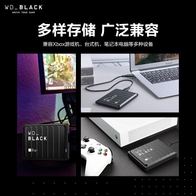 西部数据（WD）2TB 移动硬盘a36