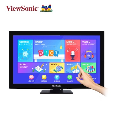 优派（ViewSonic） 15.6英寸 十点触控显示屏幕 内置音箱 支持壁挂 HDMI 触控显示器a37