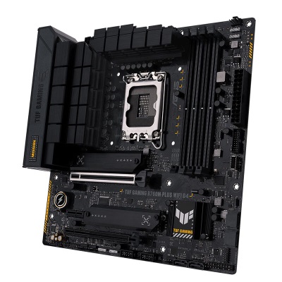 华硕（ASUS）TUF GAMING B760M-PLUS WIFI D4 重炮手主板 支持 CPU 13600KF/13400F（Intel B760/LGAa34