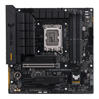 华硕（ASUS）TUF GAMING B760M-PLUS D4重炮手主板 支持 CPU 13700K/13600KF/13400F（Intel B760/LGAa34