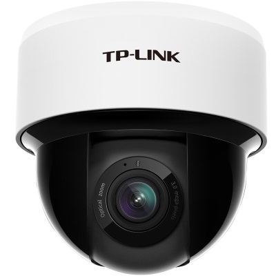 TP-LINK 300万变焦家用360度全景监控摄像头 酒店超市宾馆室内旋转云台智能人形检测语音对讲TL-IPC43KZa31