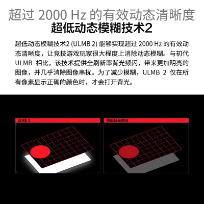 华硕ROG PG248QP电竞显示器游戏显示屏24.1英寸E-TN屏 超频540Hz刷新率G-SYNC处理器DP1.4 DSC无损传输HDR400a34