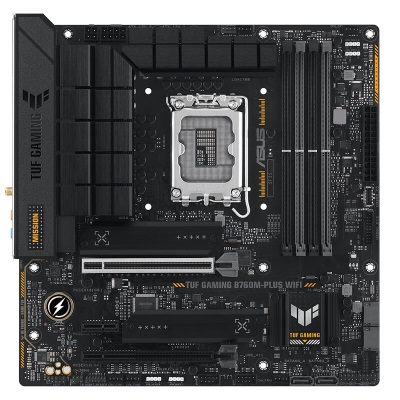 华硕（ASUS）TUF GAMING B760M-PLUS WIFI重炮手主板 支持DDR5  CPU 13600KF/13400F（Intel B760/LGAa34