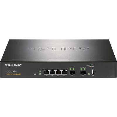 TP-LINK  TL-ER2260T 企业级万兆有线路由器 2万兆SFP+光纤口 4千兆电口a31a31