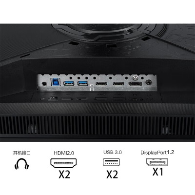 华硕ROG 32英寸电竞显示器游戏显示器2K 175Hz刷新率G−SYNC兼容1MS响应Fast-IPS HDR600 PG329Q超神 32a34