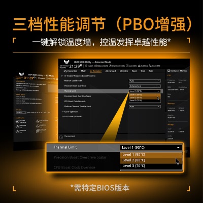 华硕TUF GAMING B650M-PLUS 重炮手主板 支持 CPU 7800X3D/7900X3D/7950X3D/(AMD B650/socketa34