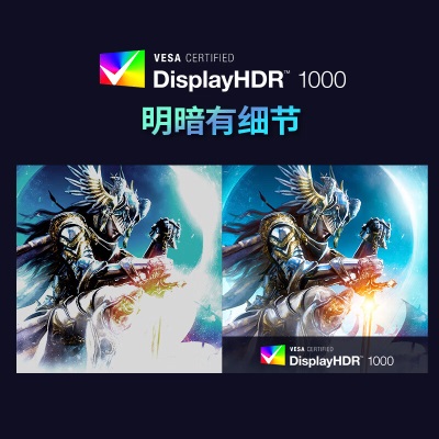 优派27英寸4K MiniLED FastIPS 150Hz Type-C96W TUV爱眼HDR1000猛擎电竞显示器a37