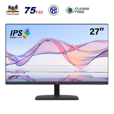 优派27英寸 IPS 微边框HDMI 75Hz 爱眼滤蓝光不闪屏 节能可壁挂a37