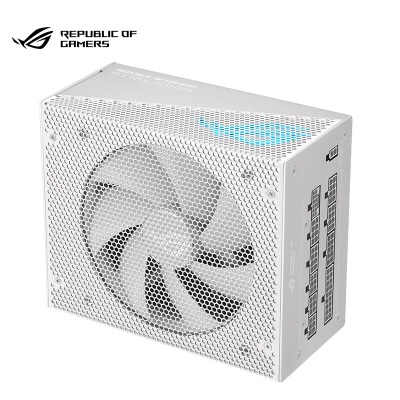 华硕(ASUS)ROG STRIX 吹雪1000W 金牌全模电源 ATX3.0/支持40系显卡/神光同步/Pcie5.0a34