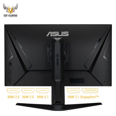 华硕TUF 英寸IPS屏4k显示器144Hz HDMI2.1 HDR400电竞显示器旋转升降音响主机游戏/PS5 VGUQL1A战神a34