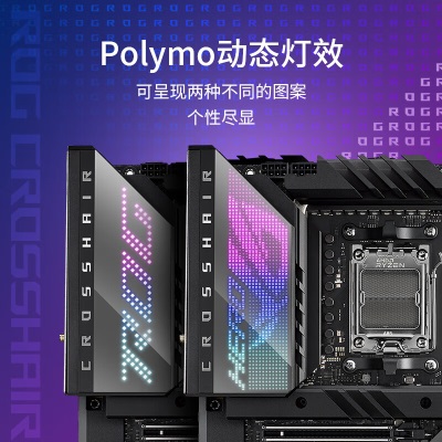 ROG CROSSHAIR X670E HERO主板 支持 CPU 7950X3D/7900X3D/7800X3D (AMD X670E/socketa34