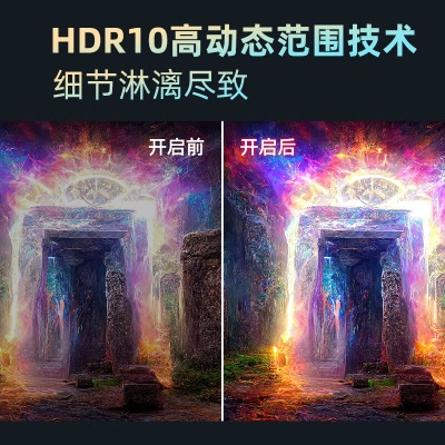 优派 23.8英寸 165Hz电竞显示器 HDR10 1MS FastIPS快速液晶 滤蓝光不闪屏 全新升级款a37