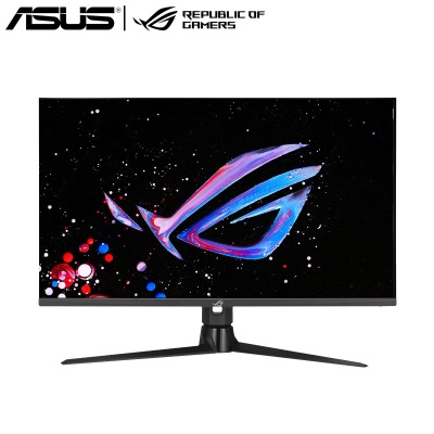 华硕ROG 32英寸电竞显示器游戏 2K Fast IPS屏 1ms响应 超频175Hz G-SYNC无撕裂HDR600旋转升降a34