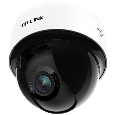 TP-LINK 300万变焦家用360度全景监控摄像头 酒店超市宾馆室内旋转云台智能人形检测语音对讲TL-IPC43KZa31