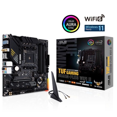 华硕（ASUS）TUF GAMING B550M-PLUS WIFI II 重炮手主板支持CPU 5600X/5600G（AMD B550/socketa34