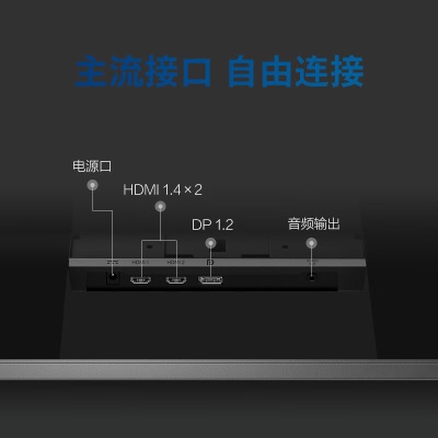 飞利浦 23.8英寸 2K IPS 75Hz 广色域 旋转升降 低蓝光 网课 高清设计 办公显示器a36