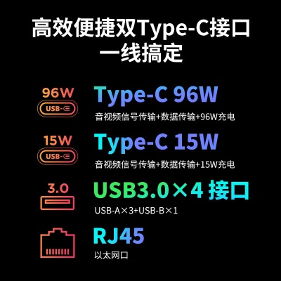 优派 27英寸 5K超清 IPS HDR400 TypeC96W 10bit 旋转升降 微边 广色域电脑显示器27a37