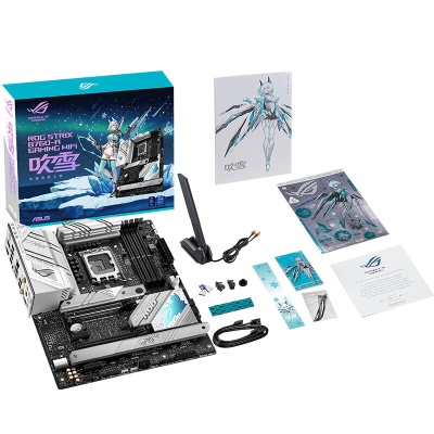 ROG STRIX B760-A GAMING WIFI 吹雪主板 支持DDR5  CPU 13700K/13600KF/13400F（Intel B760/LGAa34