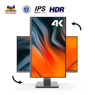 优派 27英寸 4K超清显示器 微边IPS HDR 广色域 可壁挂 游戏电竞ps4a37