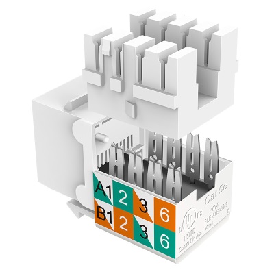 TP-LINK TL-EJ5e01  超五类CAT5e高端工程级镀金版千兆网络信息模块a31