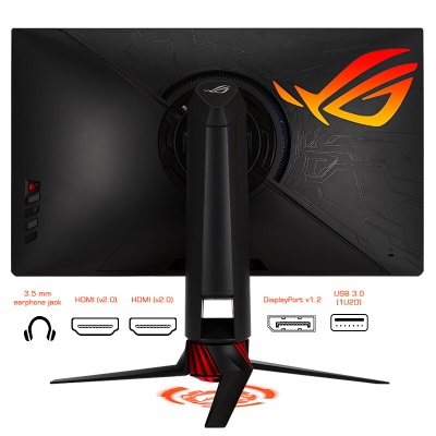 华硕 玩家国度ROG 27英寸电竞显示器 游戏 2K Fast IPS 1ms灰阶 超频170Hz G-SYNC兼容 HDR400a34