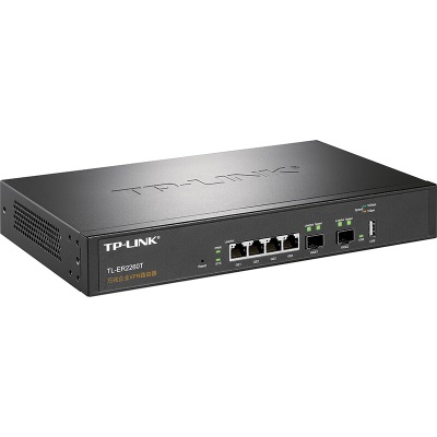 TP-LINK  TL-ER2260T 企业级万兆有线路由器 2万兆SFP+光纤口 4千兆电口a31a31