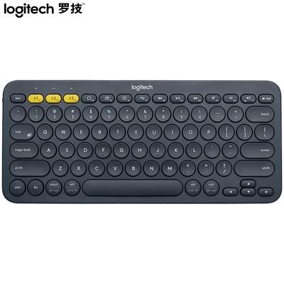 罗技（Logitech）K380 键盘 蓝牙办公键盘 女友 便携超薄键盘 笔记本键盘a41