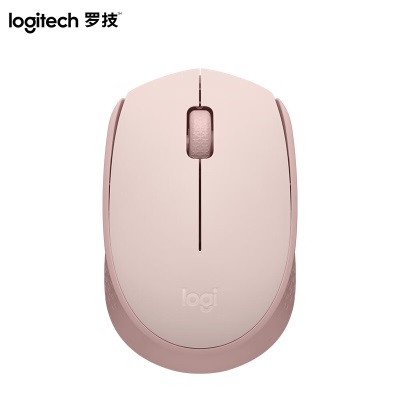 罗技（Logitech）M172鼠标 无线鼠标 办公鼠标 左右手适用 双侧防滑纹理 带无线2.4G接收器a41