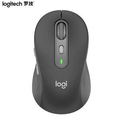 罗技（Logitech）M750M 通用版鼠标 无线蓝牙鼠标 静音鼠标 对称鼠标 黑色 带Logi Bolta41