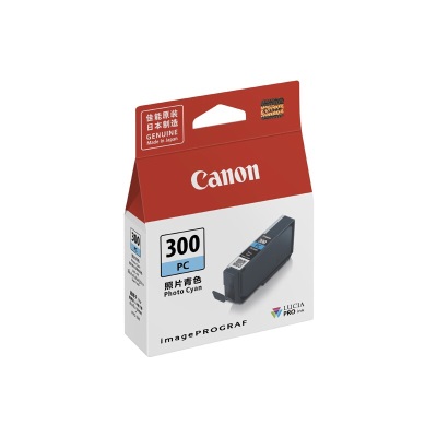 佳能（Canon） PFI-300 PC 照片青色墨盒a40