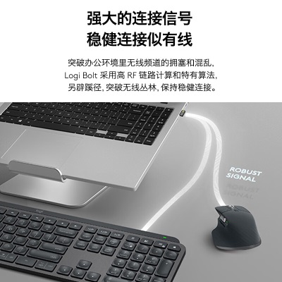 罗技（Logitech）MX KEYS COMBO  商用键鼠套装a41