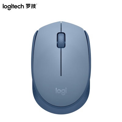 罗技（Logitech）M170鼠标 无线鼠标 办公鼠标 对称鼠标 灰色a41