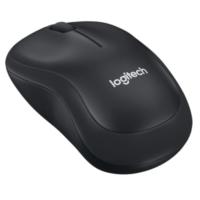 罗技（Logitech）B220企业版 鼠标 无线鼠标 办公鼠标 轻音鼠标 对称鼠标 黑色  带无线2.4G接收器a41