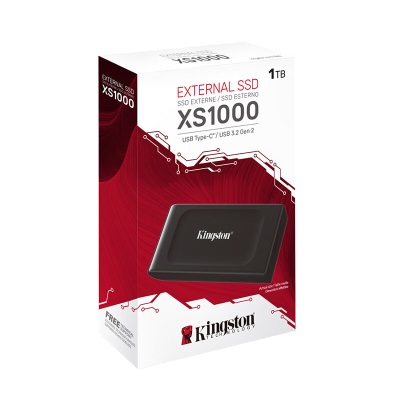 金士顿（Kingston）1TB  USB3.2 Gen 2 移动固态硬盘（PSSD）SXS1000a43