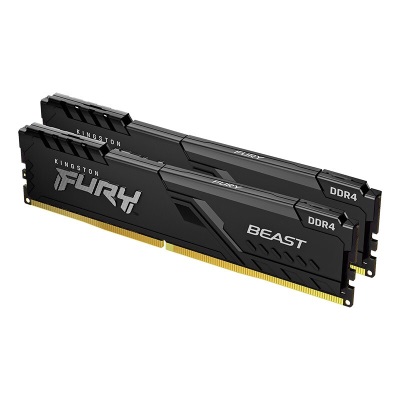 金士顿 (Kingston) FURY 16GB(8G×2)套装 DDR4 3600 台式机内存条a43