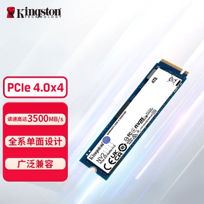 金士顿(Kingston) FURY 4TB SSD固态硬盘 M.2接口(NVMe PCIe 4.0×4) Renegade系列a43