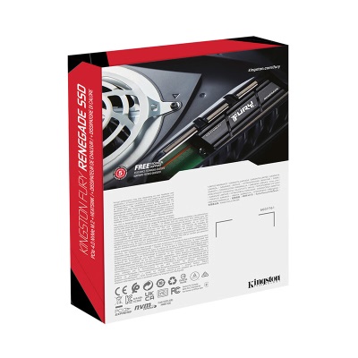 金士顿(Kingston) FURY 500GB SSD固态硬盘 M.2接口(NVMe PCIe 4.0×4) Renegade系列a43