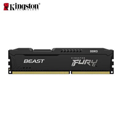 金士顿 (Kingston) FURY 8GB DDR3 1600 台式机内存条 Beast野兽系列 黑色a43