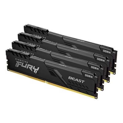 金士顿 (Kingston) FURY 128GB(32G×4)套装 DDR4 3600 台式机内存条a43