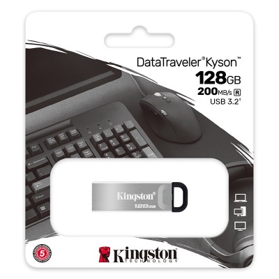 金士顿（Kingston）128GB USB 3.2 Gen 1 U盘 DTKN 大容量U盘a43