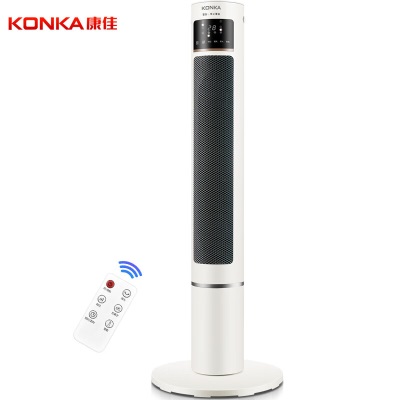 康佳（KONKA）取暖器家用石墨烯暖风机遥控立式电暖气浴室电暖风节能热风机速热暖风扇摇头电暖器KDNF-2207E-Pa53