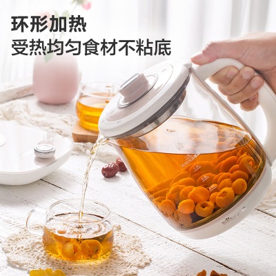 小熊（Bear）养生壶热水壶煮茶器 煮茶壶 电水壶 恒温电热水壶 保温花茶燕窝壶 YSH-C18S2带炖盅1.8La57g