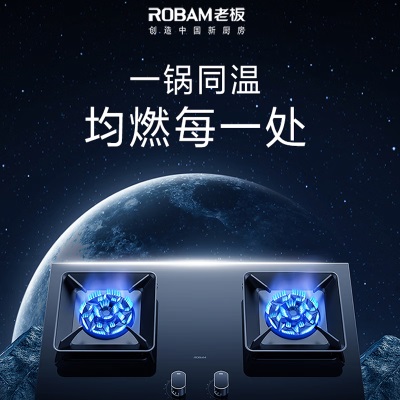 老板（Robam）灵犀全自动侧吸油烟机26大吸力变频抽油烟机家用燃气灶具烟灶套装29A9S套装a58