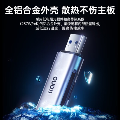 绿巨能 USB/Type-C读卡器3.0高速a60