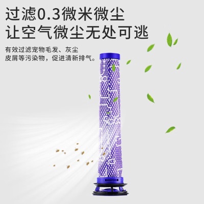 绿巨能（llano）适配戴森dyson吸尘器过滤芯滤网滤棒a60