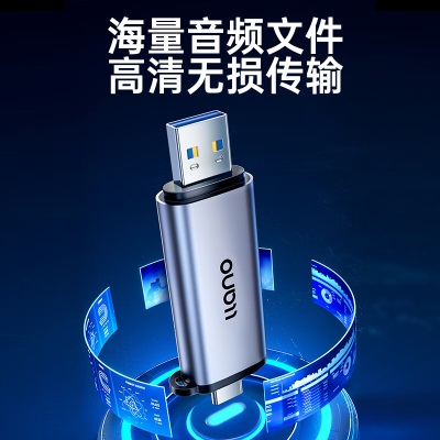 绿巨能 USB/Type-C读卡器3.0高速a60