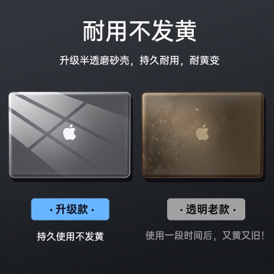 绿巨能（llano）macbook pro保护壳2021款苹果笔记本电脑 防护型套装耐磨防刮防指纹A2485a60