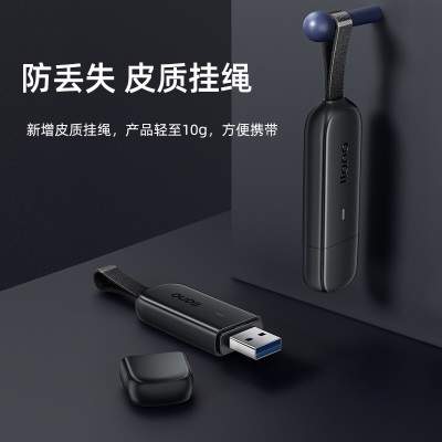 绿巨能（llano）读卡器 多合一SD卡读卡器 支持SD/TF卡适用相机手机USB3.0高速多功能读卡器a60